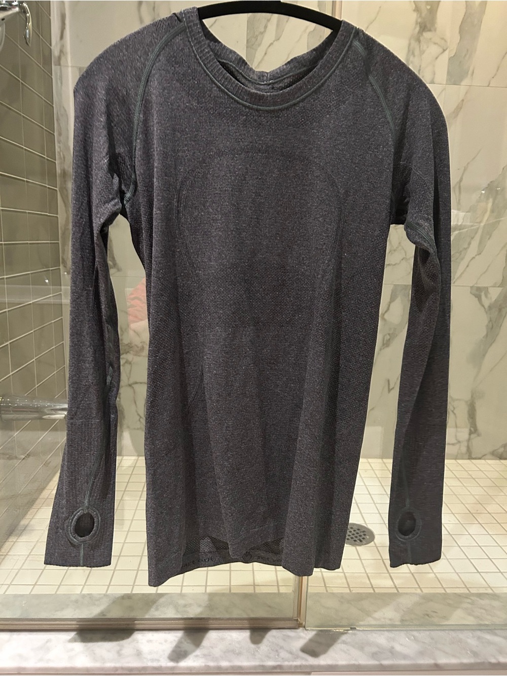 Lululemon athletica Long-Sleeve Performance Crew - Charcoal